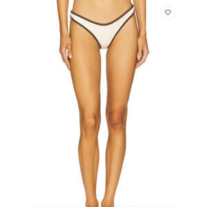 DEVON WINDSOR Annie Bikini Bottom in Cream Sequin